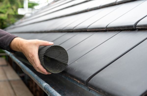 Gutter Mesh Installation in Troy