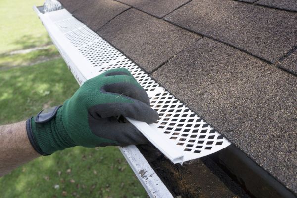Gutter Filter Installation in Troy